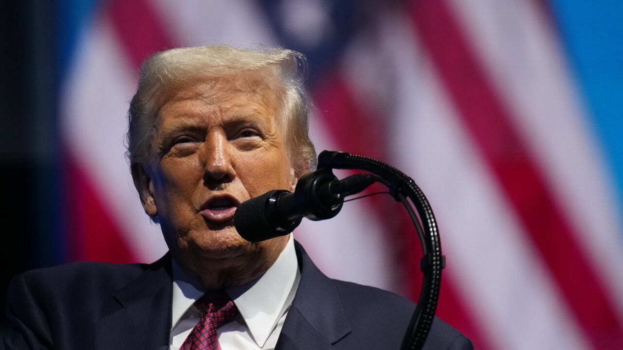 "Las matanzas en Irán están cesando", dijo Trump.