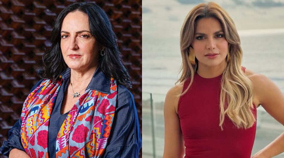 María Fernanda Cabal y Adriana Lucía.