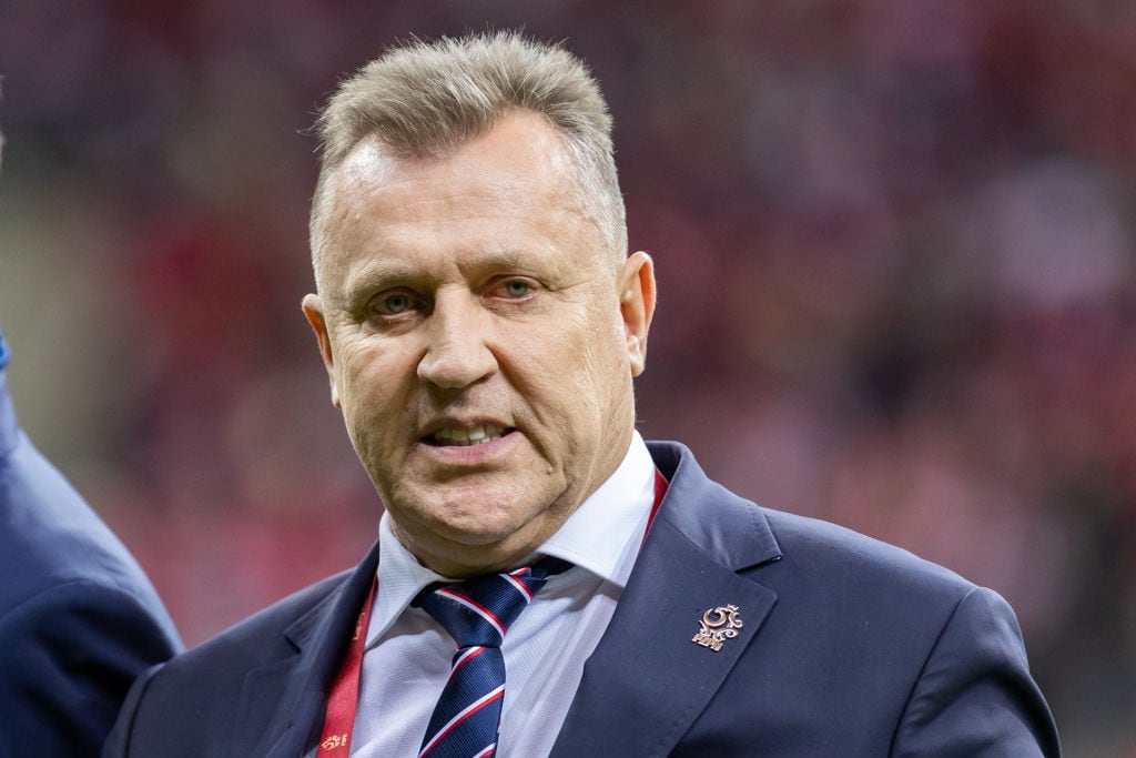 Cezary Kulesza, presidente de la federación polaca de fútbol.