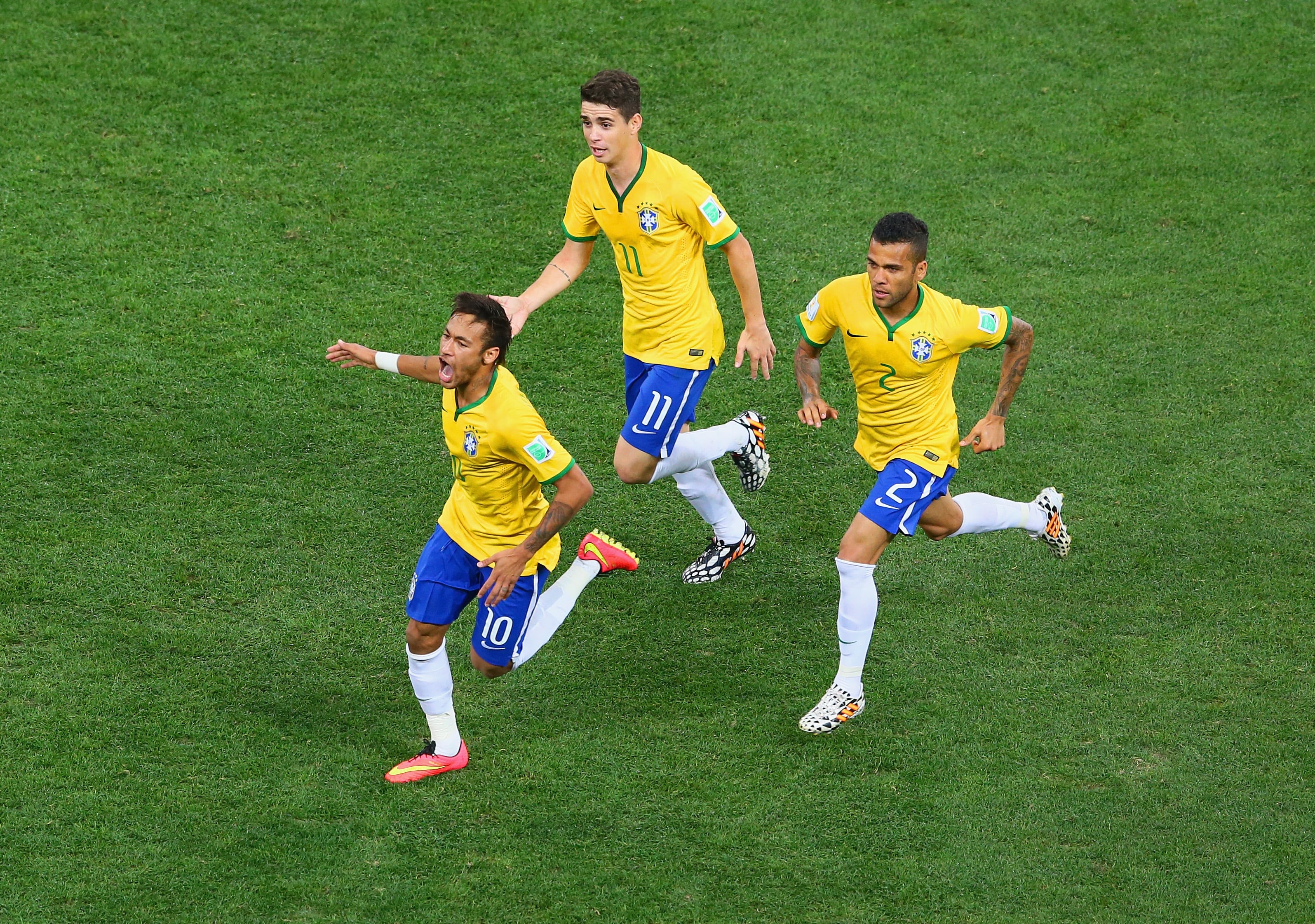 Oscar jugó el Mundial Brasil 2014 en compañía de Neymar y otro par de estrellas.