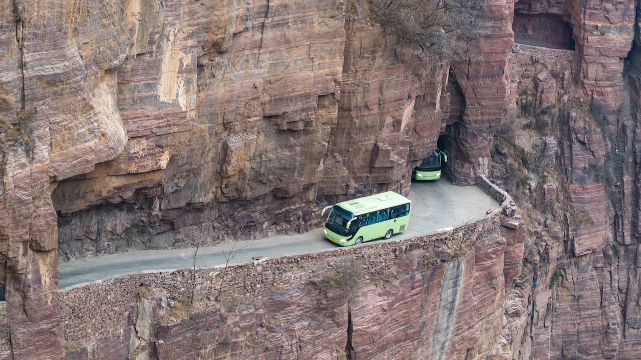 Esta carretera se ha convertidoen un punto turístico.