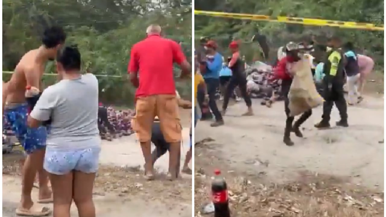 Imágenes tomadas del video.