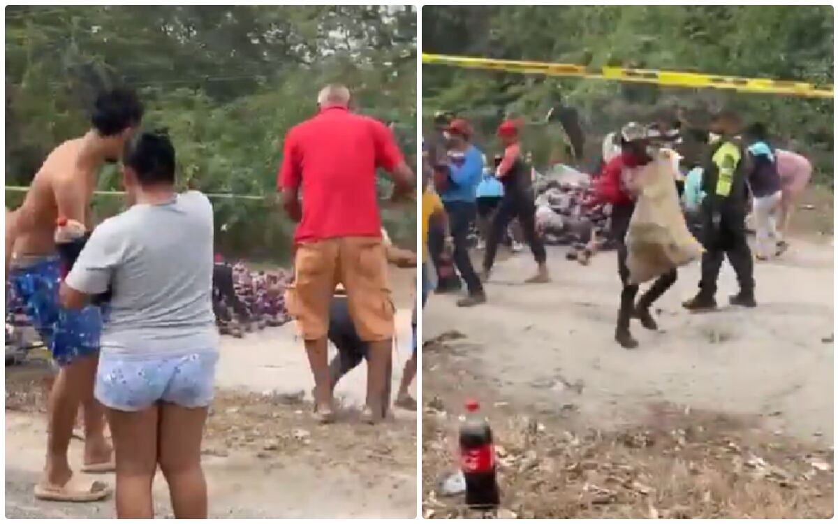 Imágenes tomadas del video.