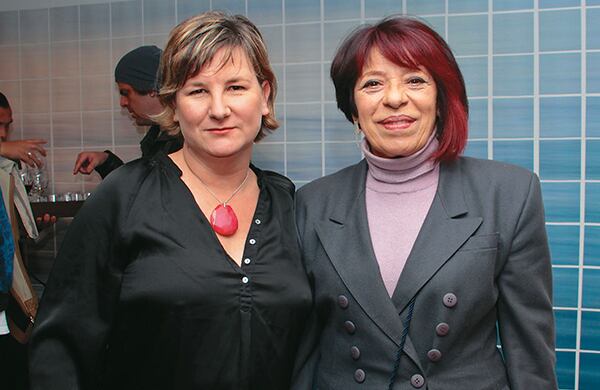 Estefanía Sokoloff y Eugenia Cárdenas.