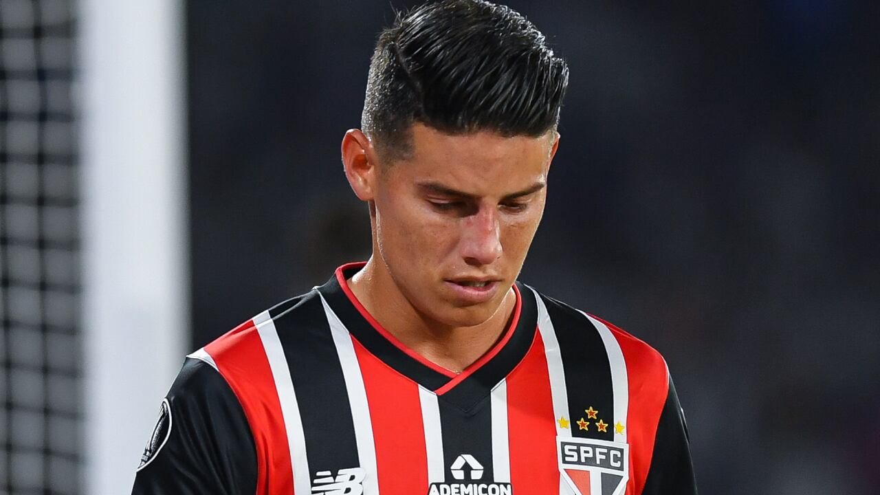 James Rodríguez enfrenta un duro panorama en Brasil