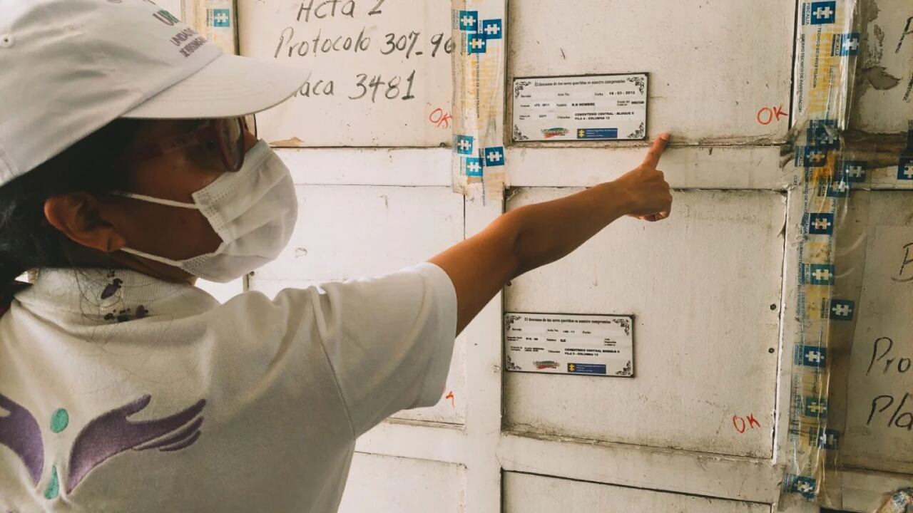 Seis cuerpos fueron recuperados en el cementerio central de Villavicencio por parte de la Unidad de Búsqueda de Desaparecidos
