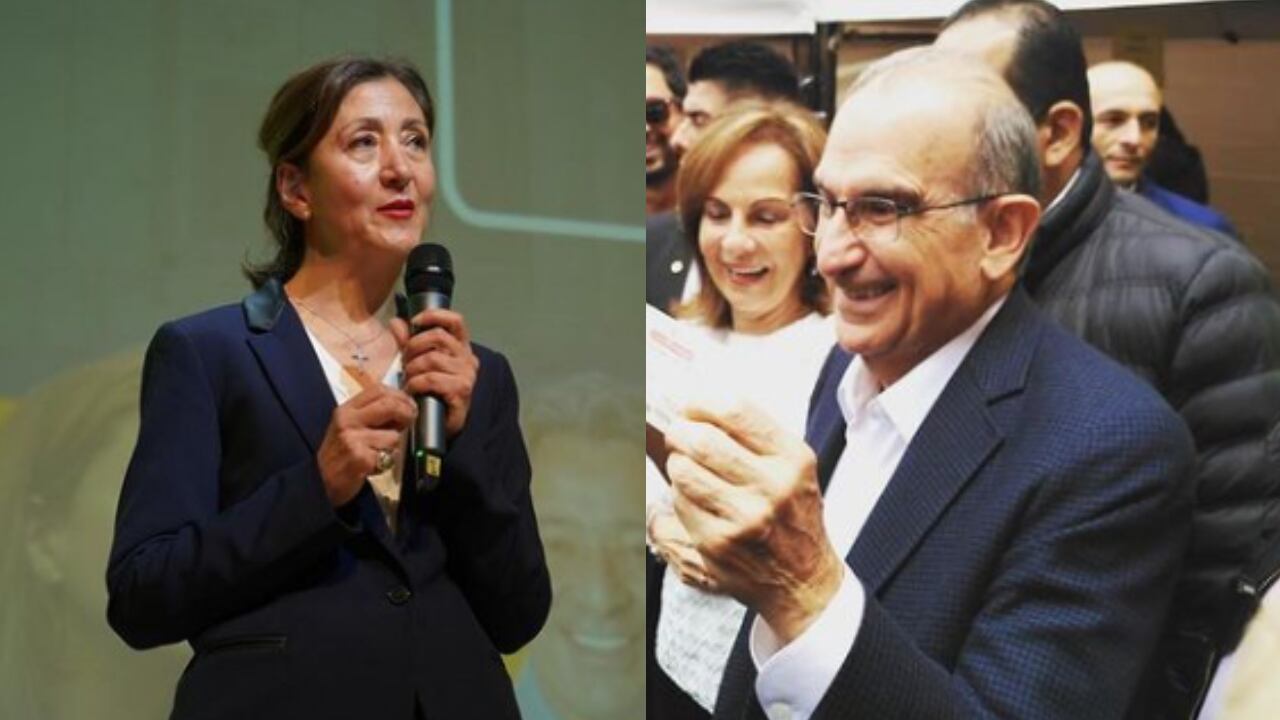 Ingrid Betancourt y Humberto de la Calle
