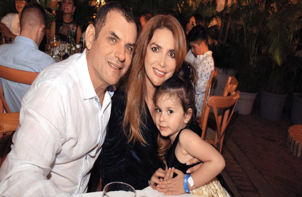 José Miguel Char, Katty Tinoco de Char.