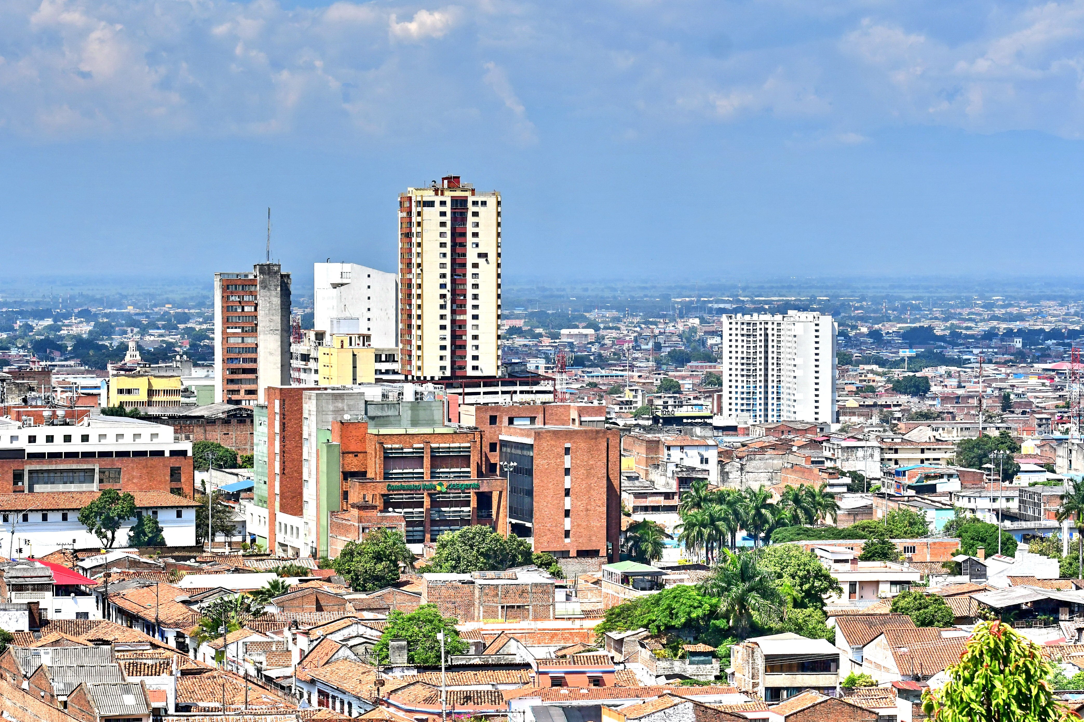 Panoramica de la ciudad de cali