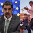 El régimen de Maduro manipula las imágenes de su visita a Guatire. Otros video muestran que casi nadie salio a recibirlo.
