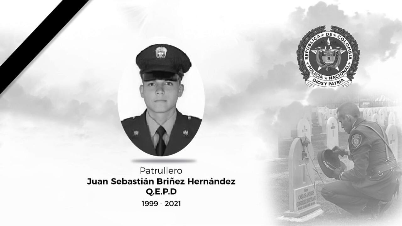 Muere patrullero de la Policía durante una balacera en Cali