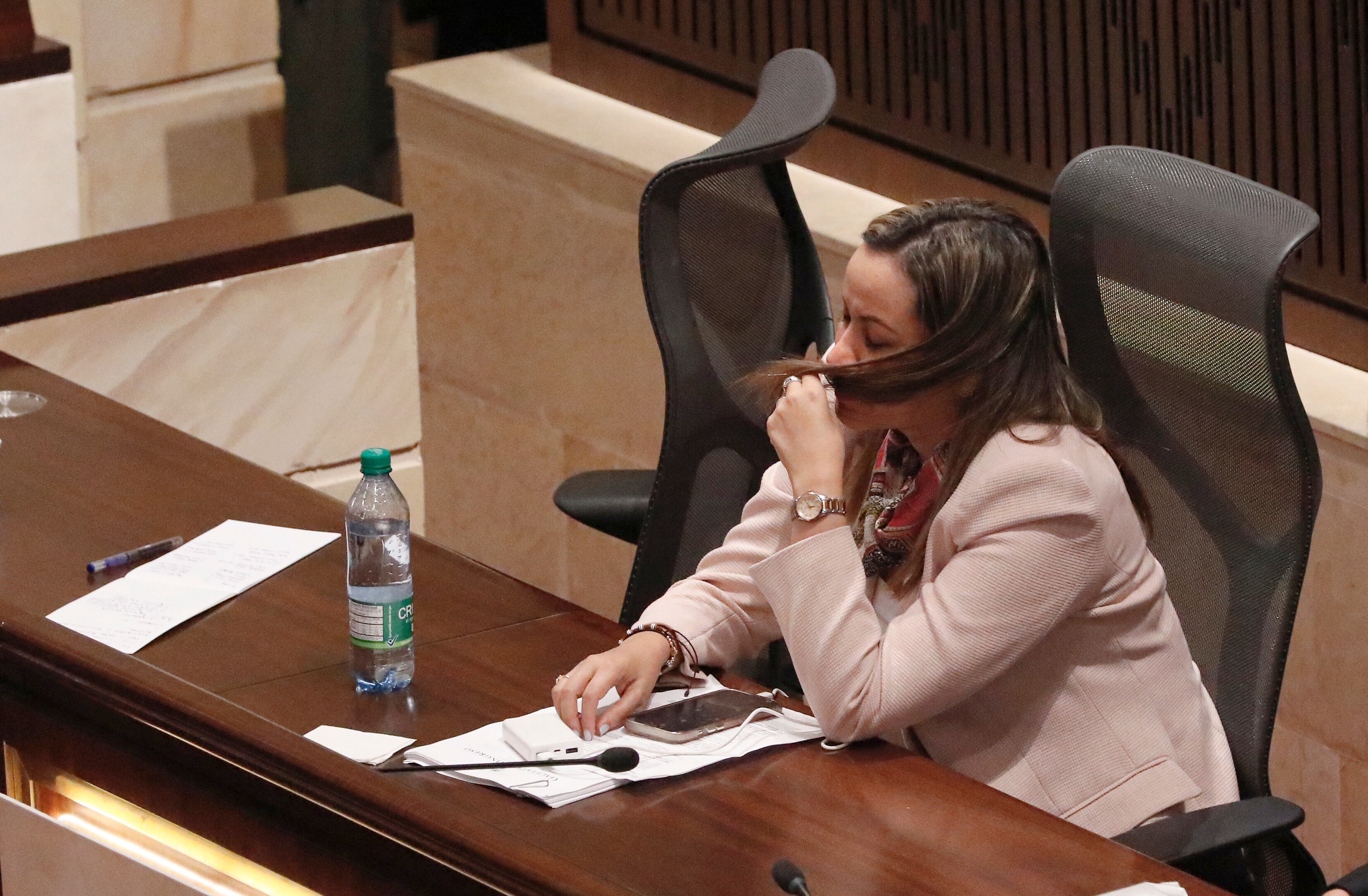 Carolina Corcho Ministra de Salud y Protección Social
Comisión Séptima de la Cámara de Representantes  debate de la reforma a la salud
Bogota abril 25 del 2023
Foto Guillermo Torres Reina / Semana