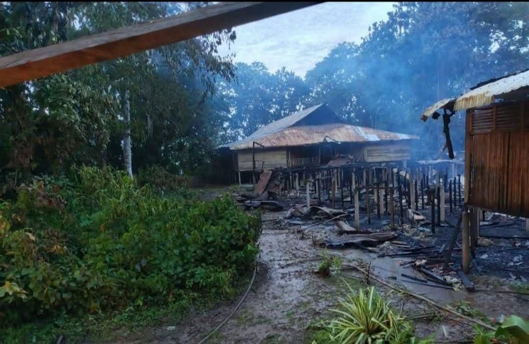 Incendio en hotel en el Amazonas
