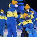 La ceremonia de inauguración tuvo un homenaje especial para la delegación ucraniana