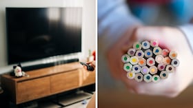 La tecnología de los televisores y los materiales escolares ahora tienen un inesperado punto en común.