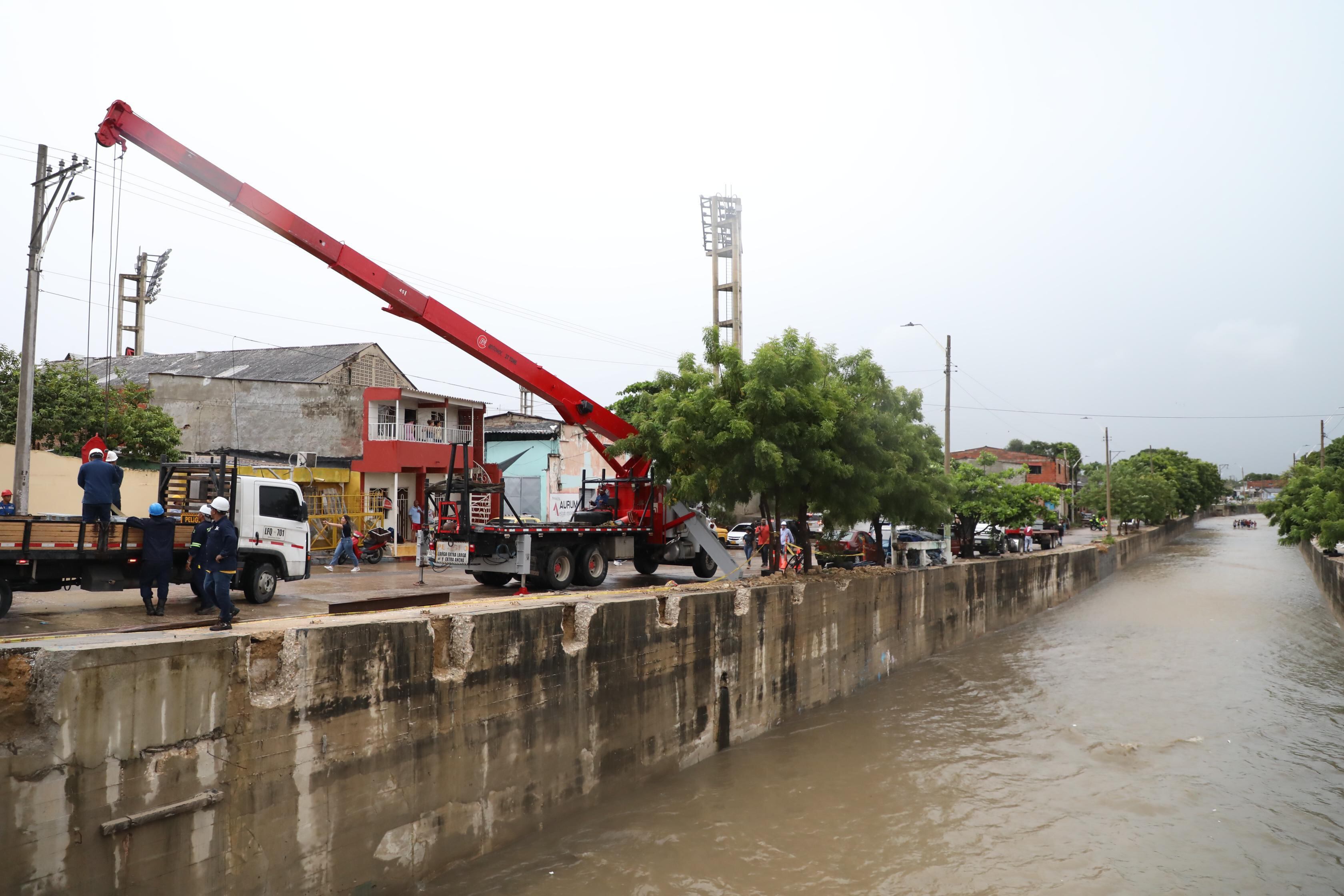Malecón del Suroriente de Barranquilla.