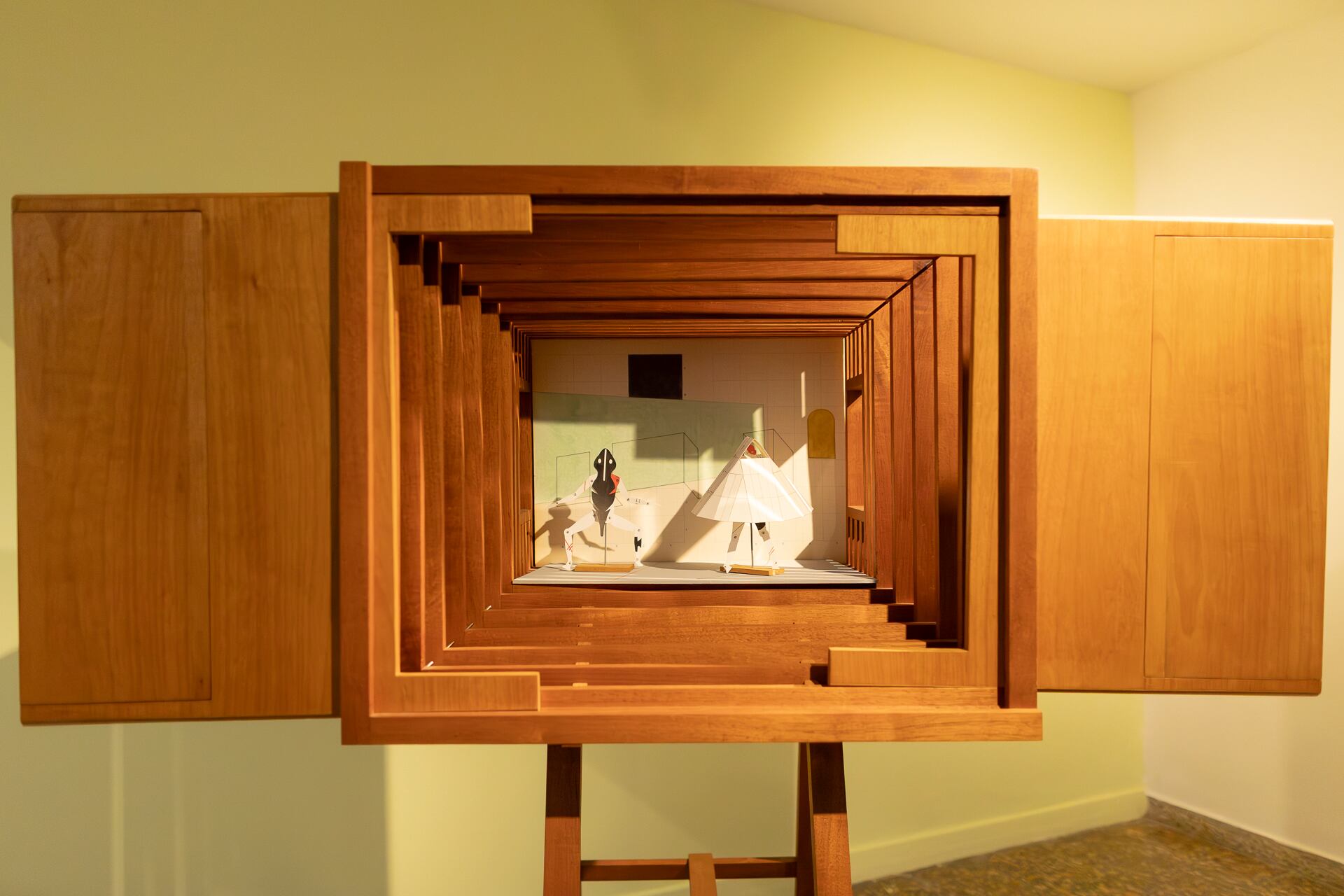 Mateo López en el Museo La Tertulia de Cali.