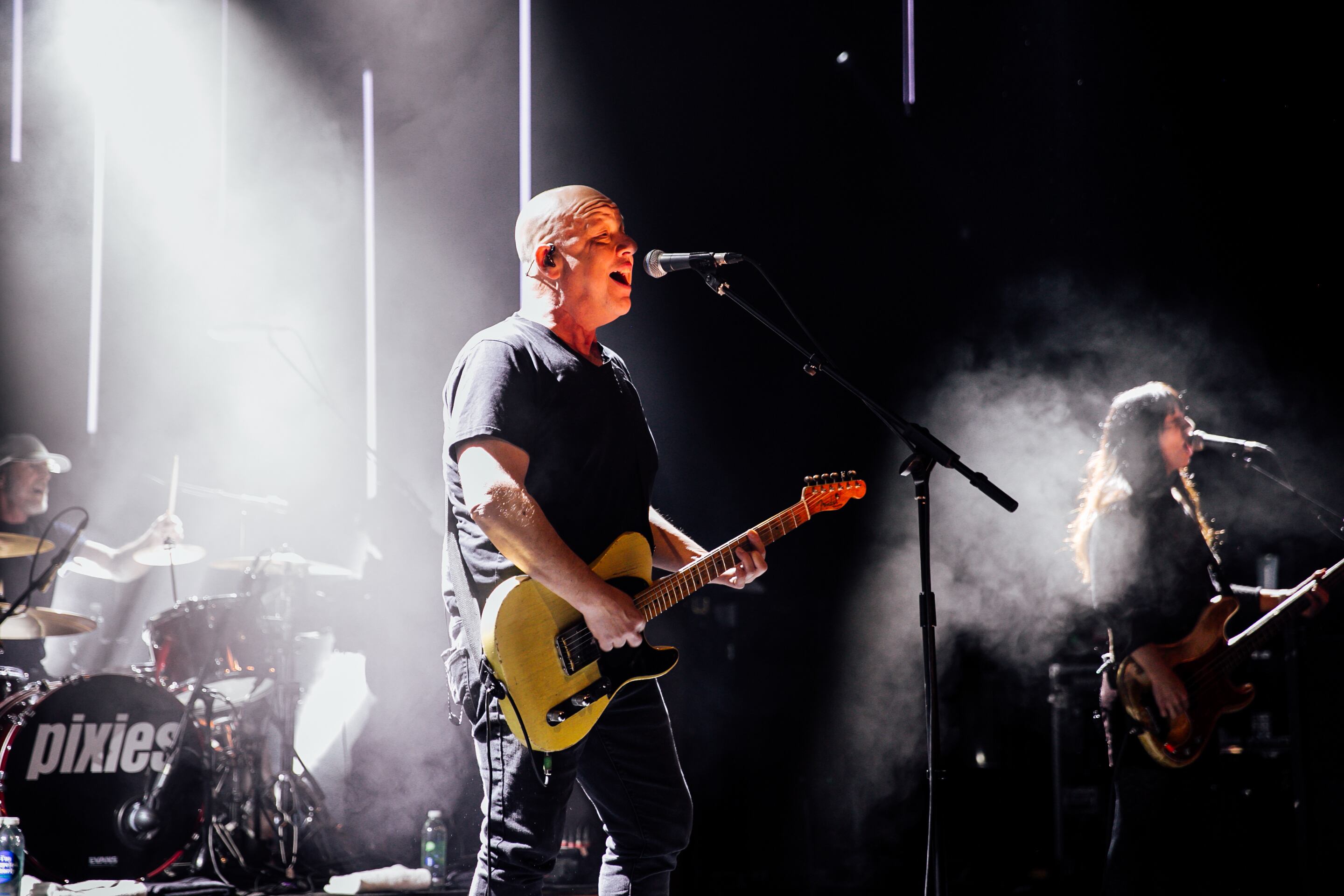 CARDIFF, WALES - APRIL 01: Black Francis of the Pixies performs on stage as part of the BBC 6 Music Festival at Cardiff University on April 01, 2022 in Cardiff, Wales. (Photo by Mike Lewis Photography/Redferns)