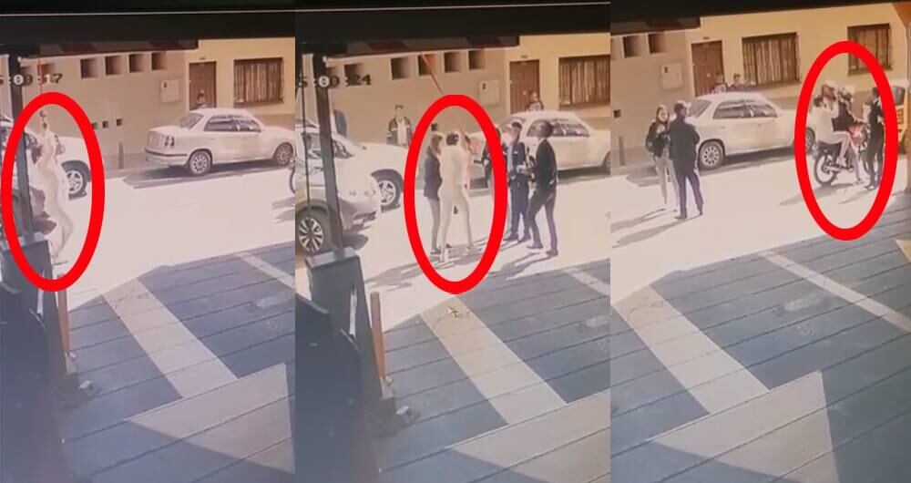 Imágenes revelan cómo Aida Merlano se lanzó al vacío para fugarse.