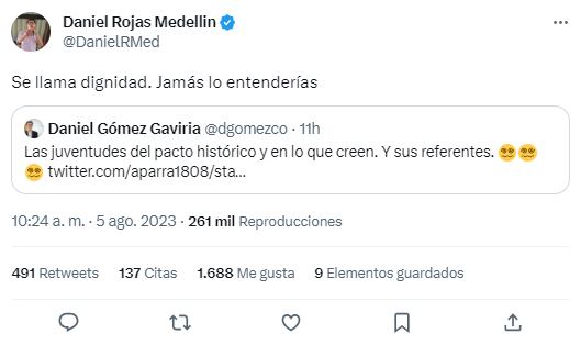 El polémico trino de Daniel Rojas, director de la SAE