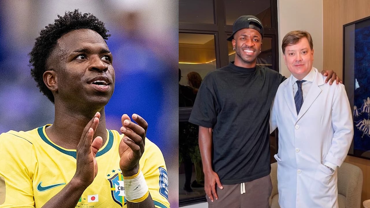 El cambio estético de Vinícius Jr. en Brasil