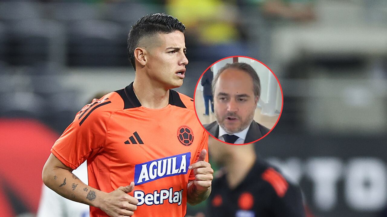 Presidente de Club León, Jesús Martínez, hizo oficial la salida de James Rodríguez.