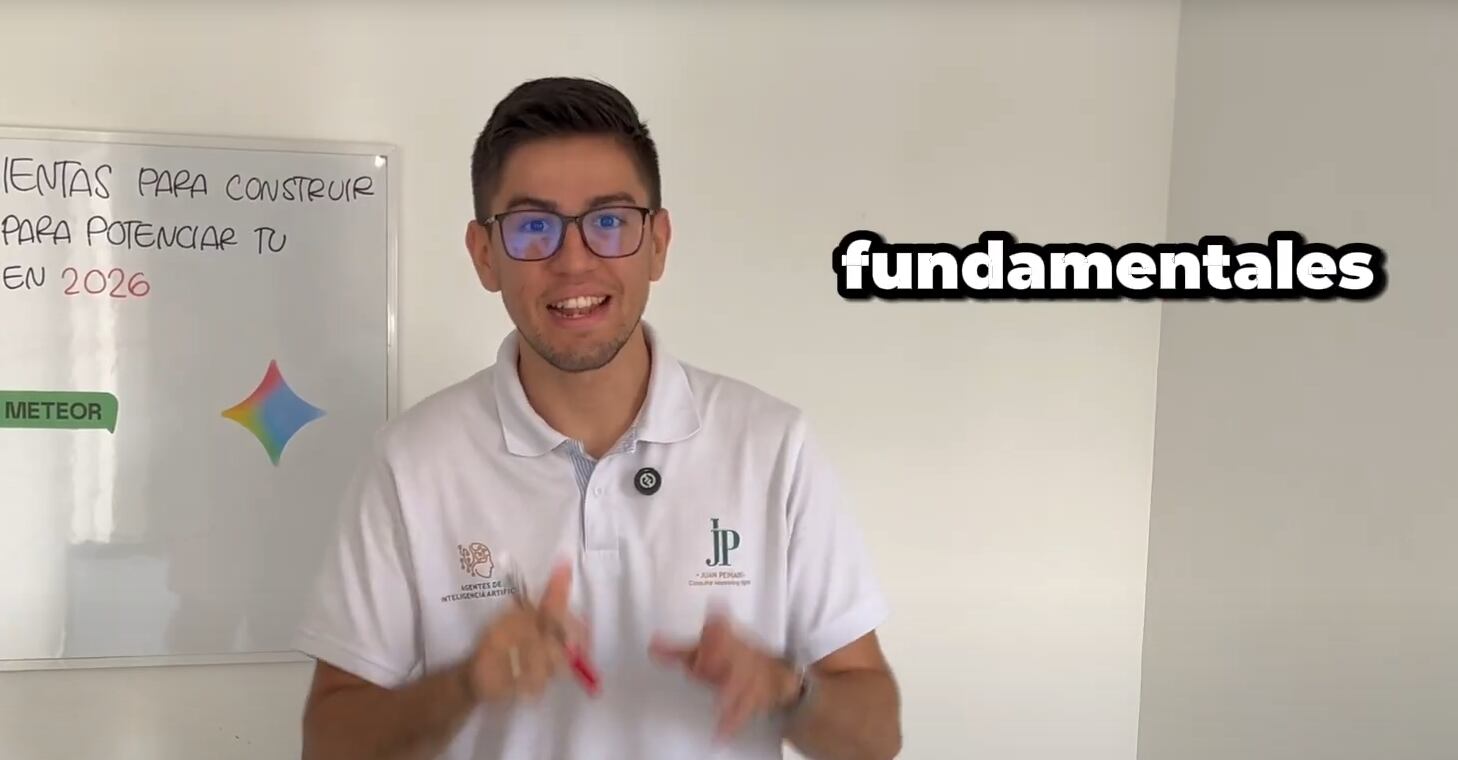 Juan Peinado, instructor Meteor IA.