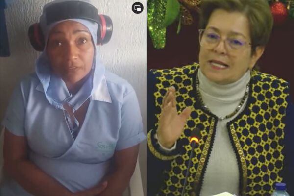 Trabajadora de la planta de Van Camps desmiente a la ministra de Trabajo.