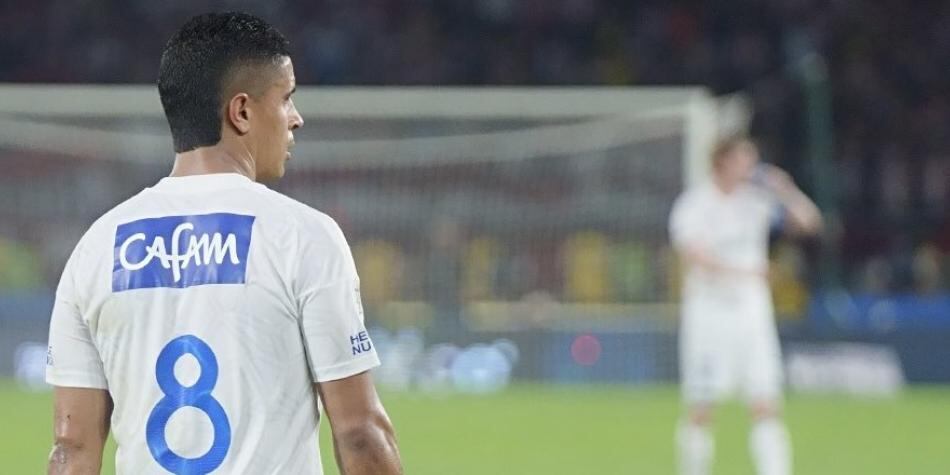 Daniel Cataño fue agredido en el estadio Murillo Toro de Ibagué. Foto: Dimayor.