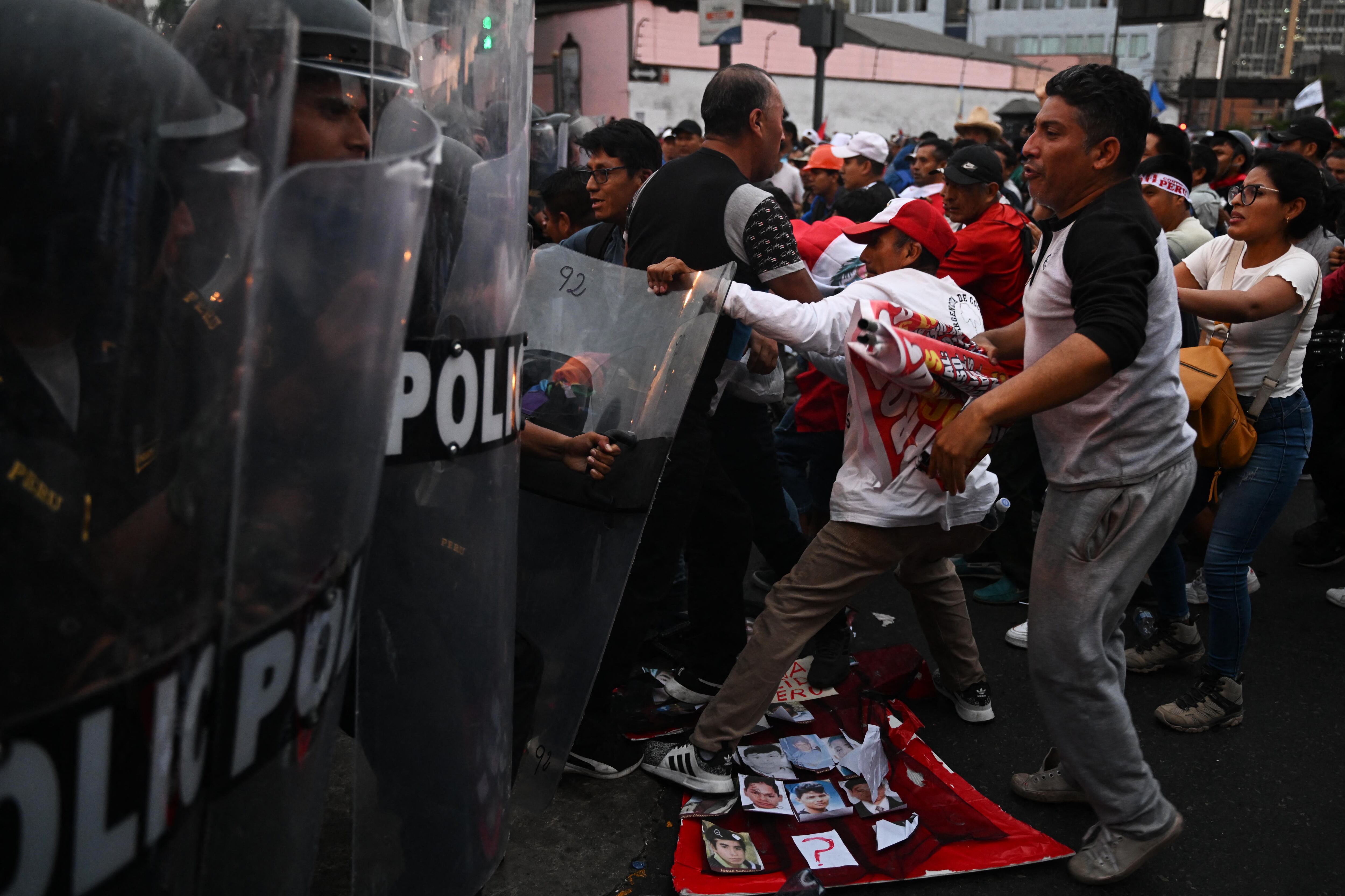 Protestas en Perú