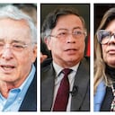 Álvaro Uribe, Gustavo Petro, Luz Adriana Camargo y Abelardo De La Espriella
