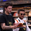 Reacción de Juan Pablo Barragán al ganar junto a Diego Sáenz.