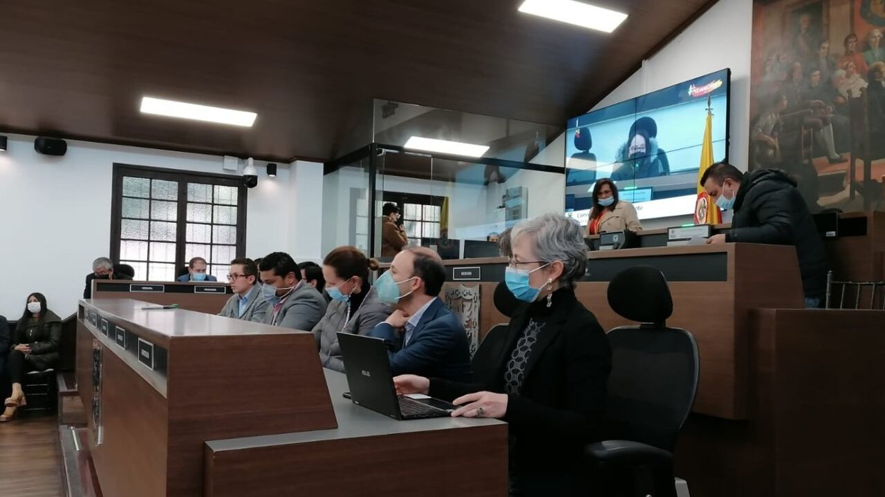 La secretaria de Planeación, María Mercedes Jaramillo, participó del debate de control político sobre Región Metropolitana.