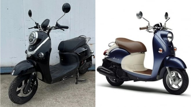 Un nuevo ciclomotor eléctrico de Chery llama la atención por su parecido con modelos clásicos de Yamaha.