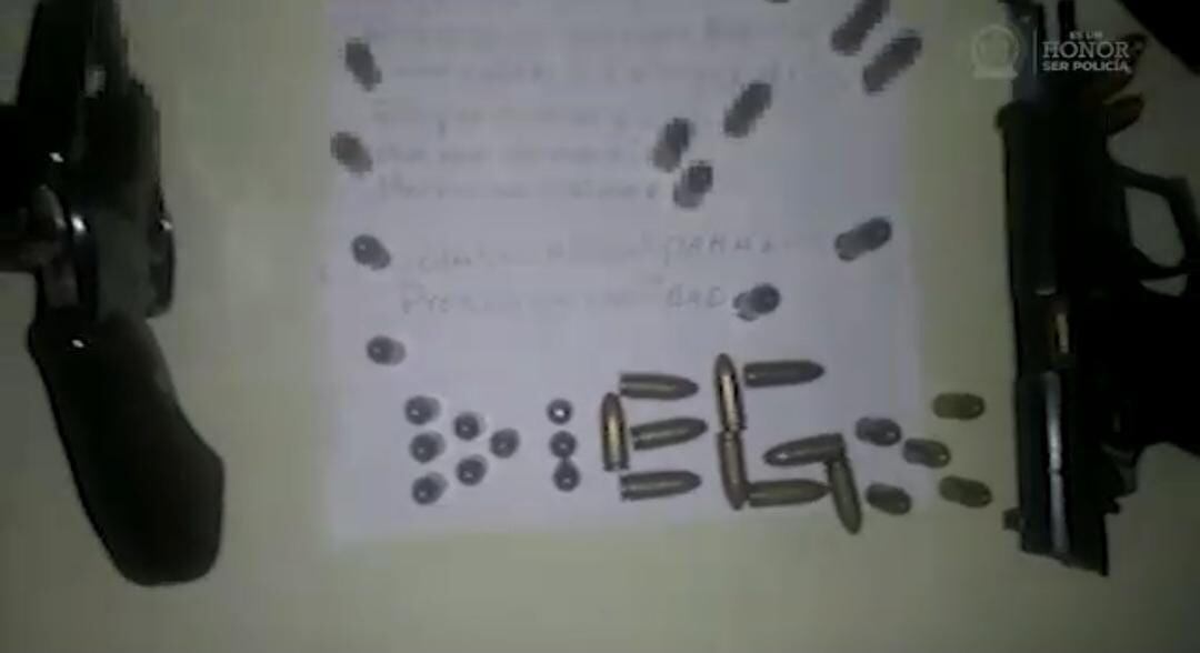 ‘Los Yeico’ enviaban videos con armas de fuego y municiones para intimidar a sus víctimas