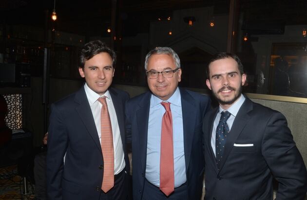 Martín Gutiérrez, Felipe Gutiérrez y Marcelo Buendía Vélez