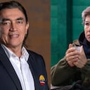 Gustavo Bolívar y Claudia López.