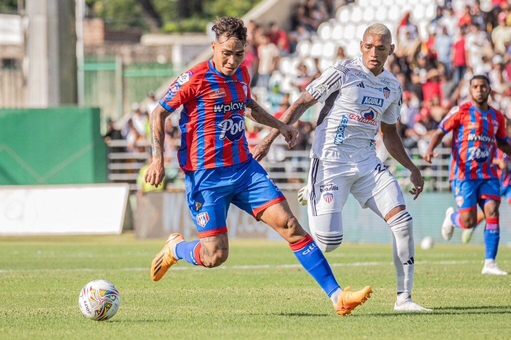 Unión Magdalena frente a Junior.