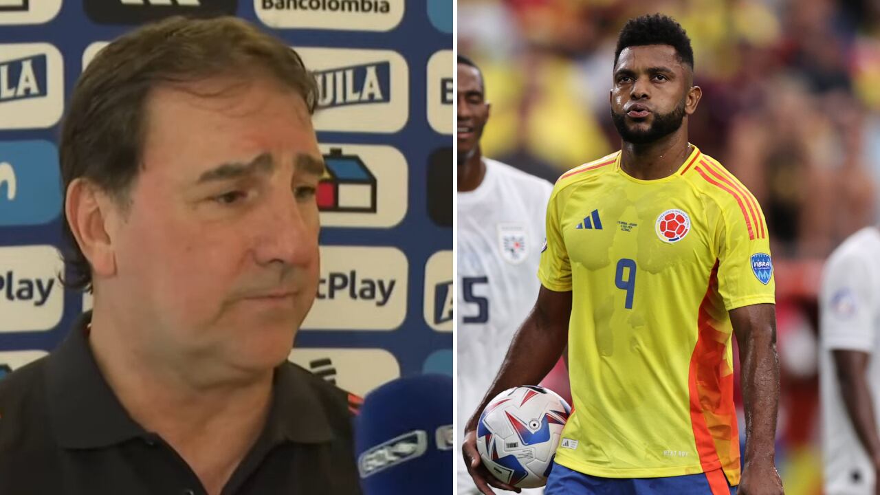 Miguel Ángel Borja no entró en la lista de 27 jugadores convocados por Néstor Lorenzo