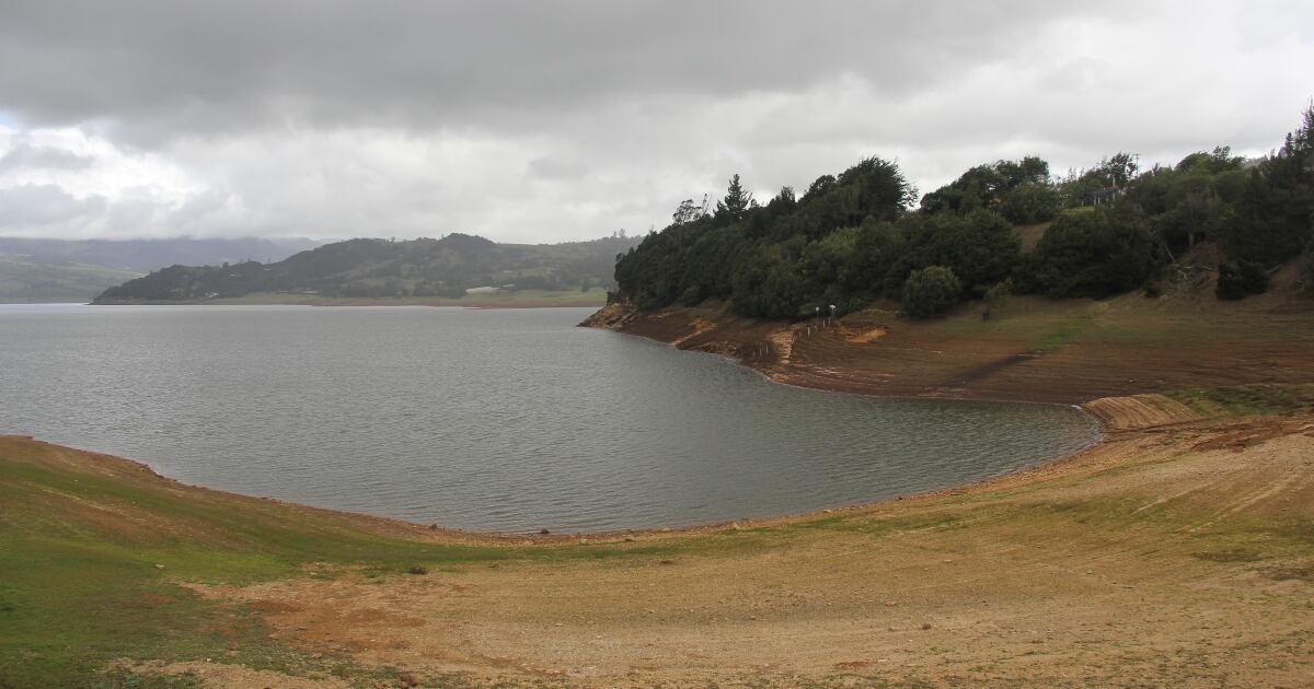 El embalse del Sisga está a 45 por ciento de su capacidad.