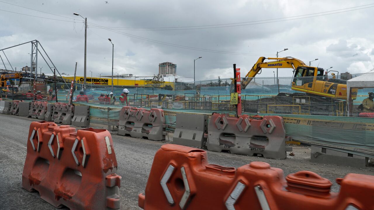 Obras Transmilenio avenida 68.
Obras Bogotá tramo calle 80 la Floresta.
Bogotá, agosto 16 del 2023.
Foto Guillermo Torres Reina / Semana.