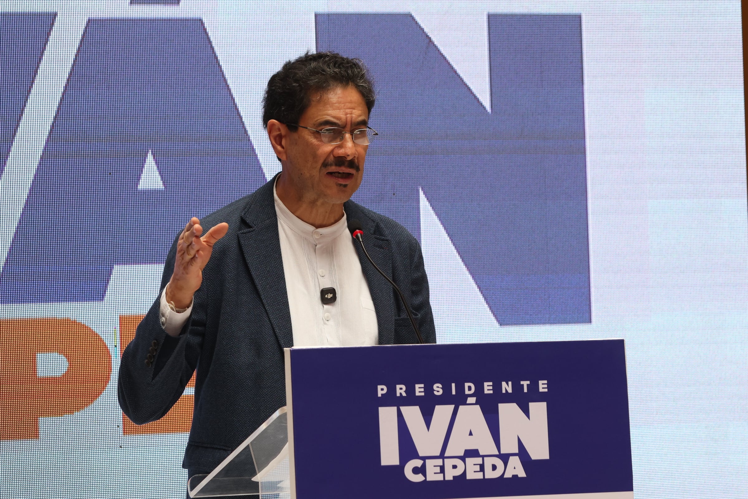 Iván Cepeda Castro, candidato a la presidencia.