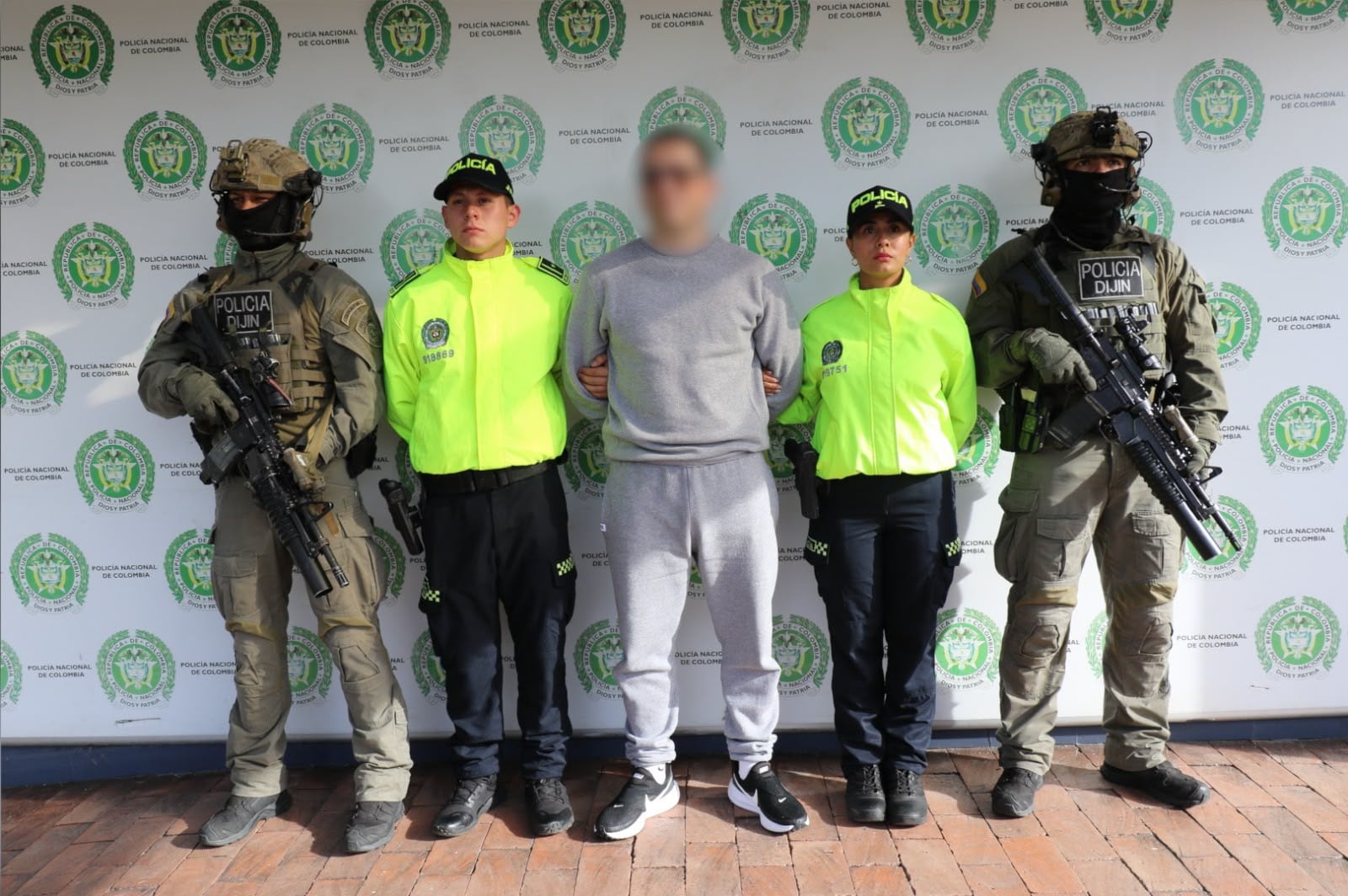La Dijín capturó en el aeropuerto El dorado a alias Contador.
