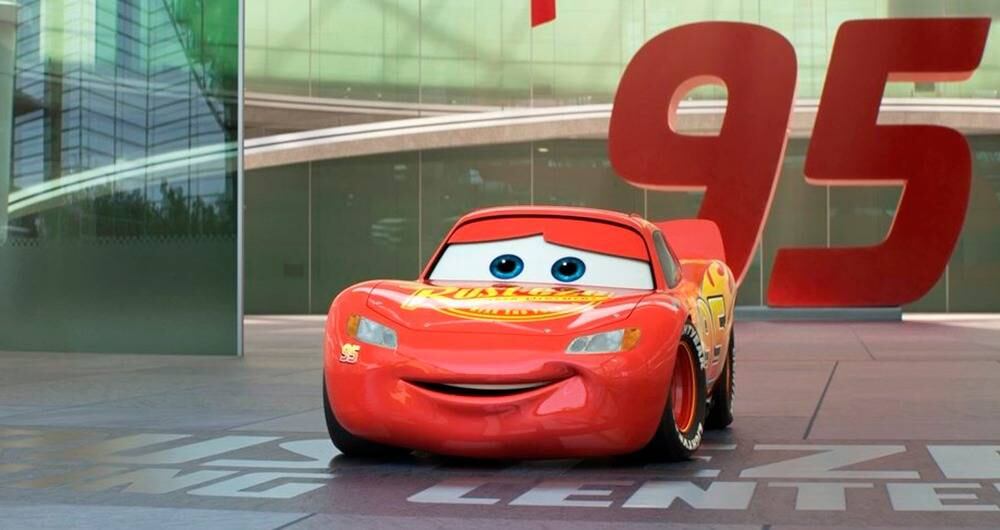 Rayo McQueen, uno de los personajes más queridos de 'Cars'.