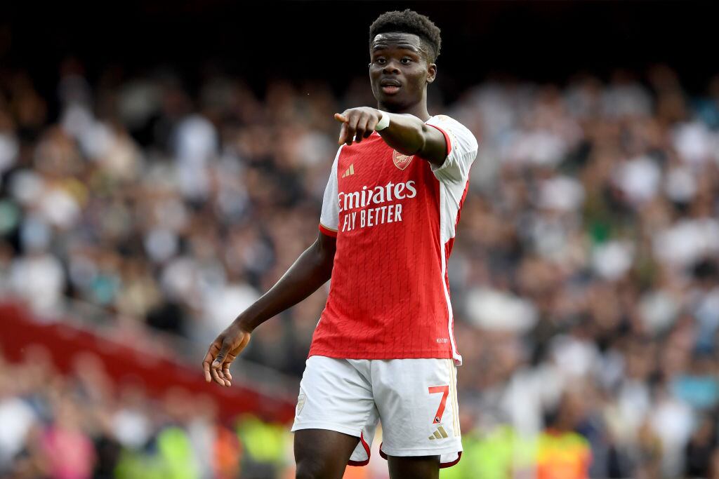 Bukayo Saka, jugador del Arsenal