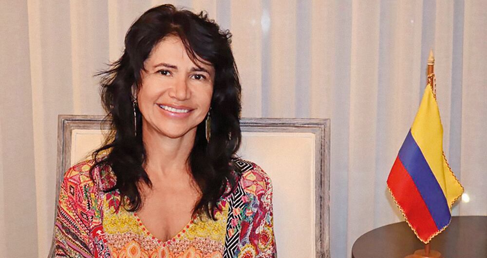 Margarita Manjarrez, embajadora de Colombia en Israel.