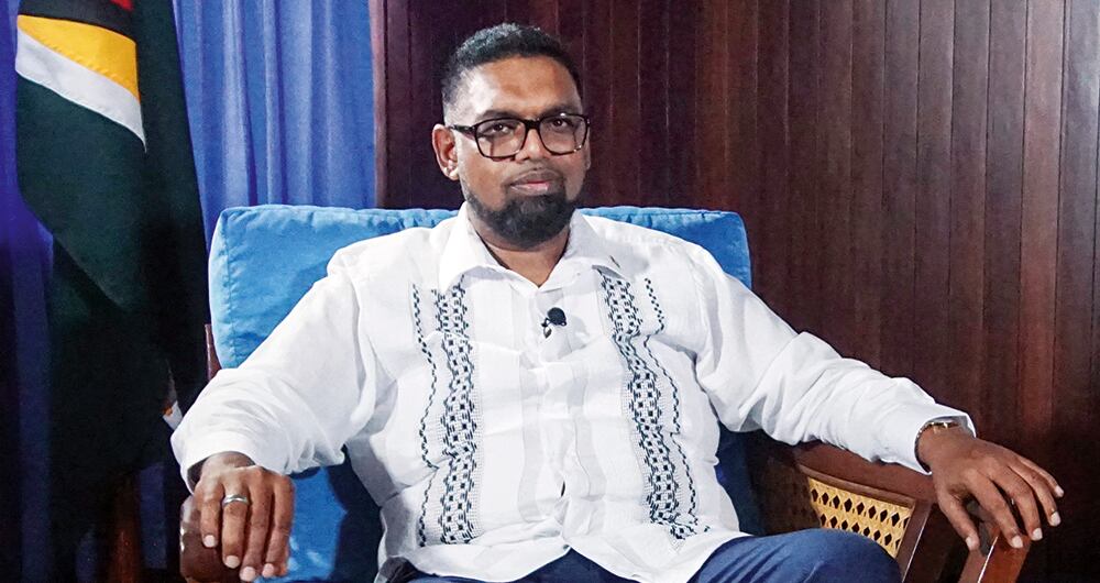 Mohamed Irfaan Ali, presidente de Guyana.