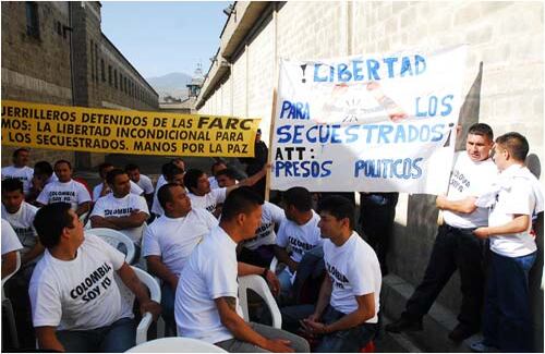 Son presos políticos, de los que se consideran canjeables en un eventual intercambio humanitario, los que decidieron quitarle las condiciones a la liberación de los secuestrados por las Farc. 