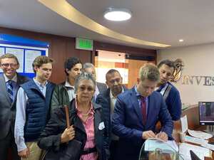 Radicación de la denuncia contra el presidente Gustavo Petro.