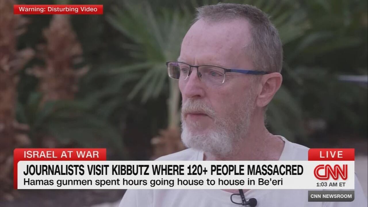 En la entrevista realizada por 'CNN', el hombre contó como fue enterarse de la muerte de su hija.